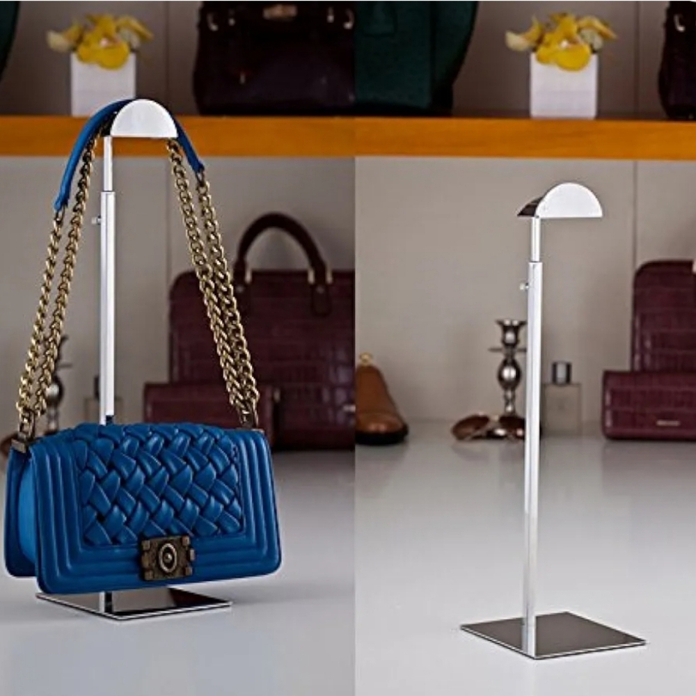 Stainless Steel Handbag Rack Women Handbag Stand Holder with Adjustable …